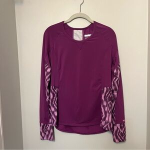 Marmot Women's Long Sleeve Top - Purple and Pink